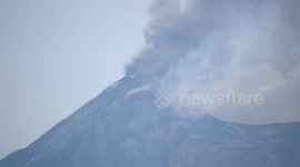 RAW Fuego Volcano, Guatemala. June 3, 2018. Wide Angle #2 HD.