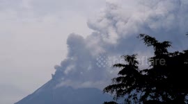 RAW Fuego Volcano, Guatemala. June 3, 2018. Extra Wide Angle #1 HD.
