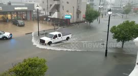 Severe storms bring floods to the Jersey Shore