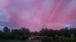 Fiery Red Rainbow.   Version 2