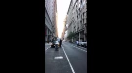 Steam pipe explosion in NYC (Flatiron)