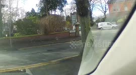 Motorcyclist Wheely Washway Rd, Sale, Dash Cam
