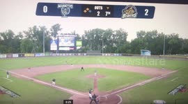 Insane!!!My boy STOLE Home  while pitcher in wind up #proball
