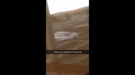 Filmer captures duck boat struggling in water moments before it sank