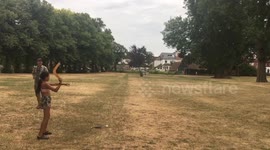 Boomerang in the park