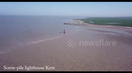 Screw pile lighthouse