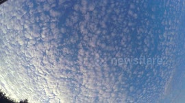 Time Lapse of Cirrocumulus Clouds over Leeds