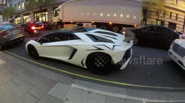 A White Supercar In London