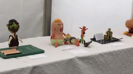 Donald Trump and Gareth Southgate in Fruit and Vegetable Form