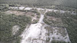 Abandoned airport gives an apocalyptic feel.