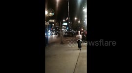 Passerby en route home captures sound of gunshots in Toronto shooting