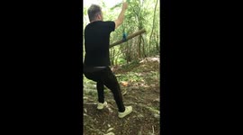 Tree swing fail