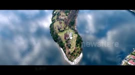 Lake Como Italy Drone Video | Villa d'Este | Comacina Island |