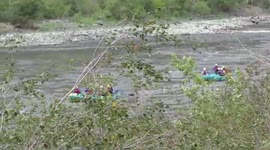 White water rafting on the Thompson River July 21 2018