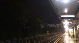 Thunderstorm in Northolt, London