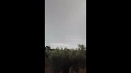 Fire at the Gerania Mountains at Kineta, Attica, GREECE