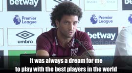 Felipe Anderson says it’s a dream come true to play in the Premier League
