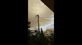 Fire in Greece video