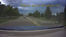 Hit and run car accident in Littleton, Colorado.
