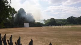 Severe wild fire in Birmingham 25/7/18