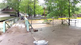 Flooding forces amusement park in Pennsylvania to close again