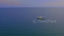 sea, boat, aerial