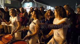 Samba drums on the streets of Provincetown