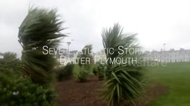 Winter Storms Slam Plymouth UK 2014