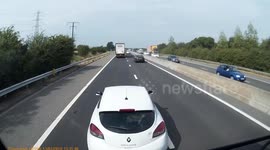 'Drink driver' brake-checks HGV in terrifying manoeuvre