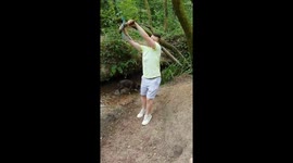 Rope swing snap
