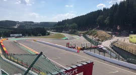 Spa Lamborghini race