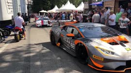 Spa Lamborghini race