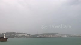 Dover White Cliffs lightning 2