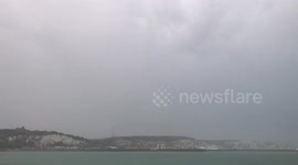 Dover White Cliffs lightning 1