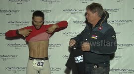 2018 Badwater 135 post race interview with 1st overall Michele Graglia