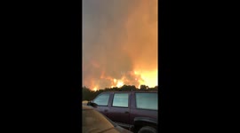 Carr Fire July 26th 7:37 pm