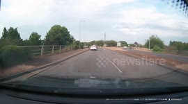 Milton Keynes, possible accident 20180727 Mini reg PK05YPC