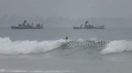 Naval training near Coronado Island
