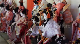 Creepy Japanese shine is home to thousands of dolls