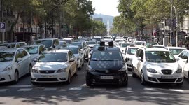 Spanish taxi drivers call strikes nationwide over Uber and Cabify