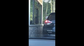 This dog just got the best treat!
