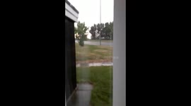 thunder storms  in england