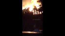 Fire in Waterbury