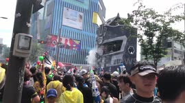 watergun festival in seoul korea