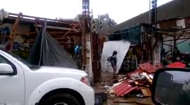 Scenes of destruction caused by Hurricane Odile in Mexico