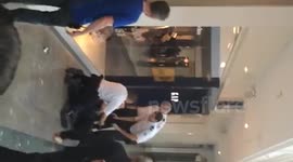 iphone 6 launch date: Police clash brawl at Apple Store Paris