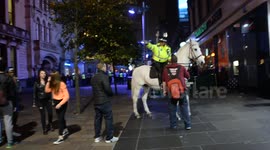 #indyref campaigners clash in the streets of Glasgow
