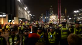 #indyref campaigners clash in the streets of Glasgow