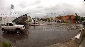 Aftermath of Hurricane Odile in La Paz, Mexico