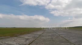 Disused RAF Station Davidstow Moor Cornwall uk